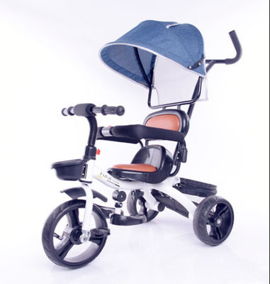 Wear Resistance Push And Ride Tricycle 12 Inch Tricycle Shock Absorbing