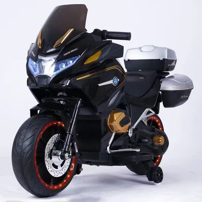 Plastic Unisex Battery Powered Kids Motorbike ASTM For  2 To 7 Years Old