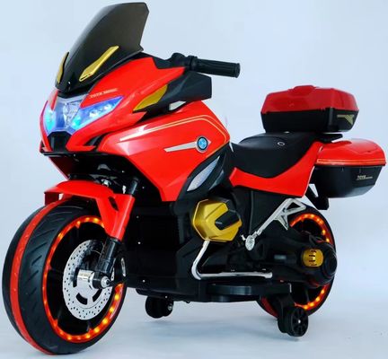 Plastic Unisex Battery Powered Kids Motorbike ASTM For  2 To 7 Years Old