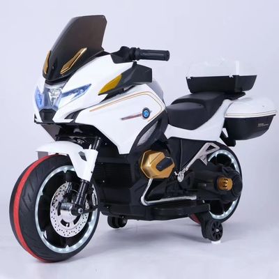 Plastic Unisex Battery Powered Kids Motorbike ASTM For  2 To 7 Years Old