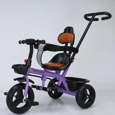 Fashion Baby Tricycle Steel Kids Tricycle With Music/Plastic Tricycle For Kids 1-6 Years Baby Mini Bicycles